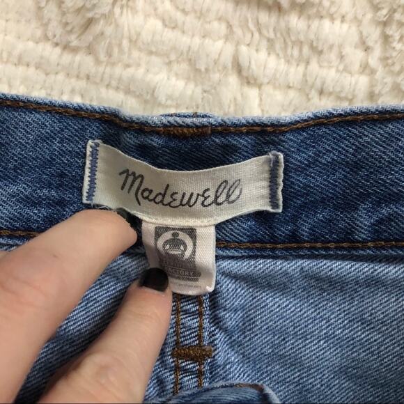 Madewell Denim A-Line Mini Skirt in Lakeline Wash - Picture 5 of 9